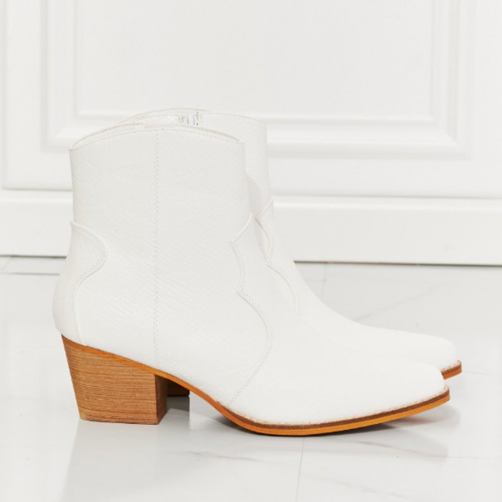 🌟NEW, CHIC*-  MMShoes Watertower Town Faux Leather Western Boots OFFERS WELCOME - Picture 6 of 7